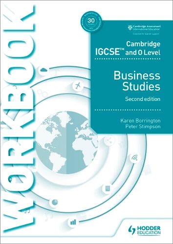 Cover image for Cambridge IGCSE and O Level Business Studies Workbook 2nd edition