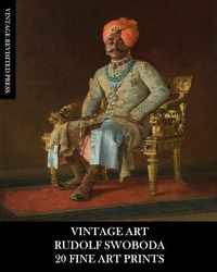 Cover image for Vintage Art: Rudolf Swoboda: 20 Fine Art Prints: Figurative Portraits for Framing, Collage and Artistic Reference