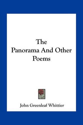 Cover image for The Panorama and Other Poems