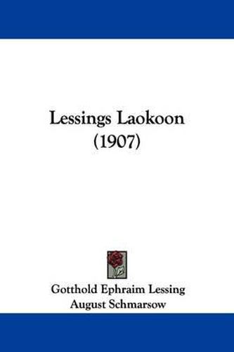 Cover image for Lessings Laokoon (1907)