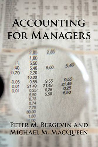 Cover image for Accounting for Managers