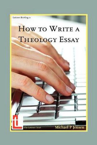 Cover image for How to Write a Theology Essay