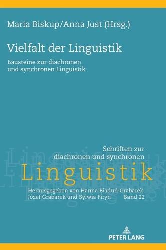 Cover image for Vielfalt der Linguistik; Bausteine zur diachronen und synchronen Linguistik