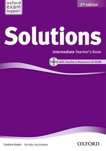 Cover image for Solutions: Intermediate: Teacher's Book and CD-ROM Pack