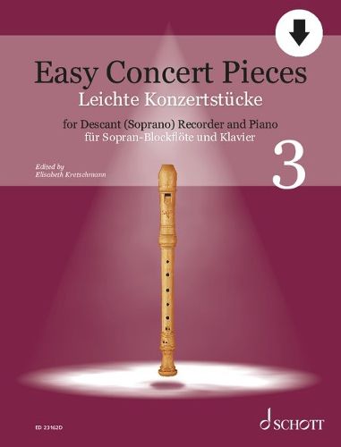 Cover image for Easy Concert Pieces