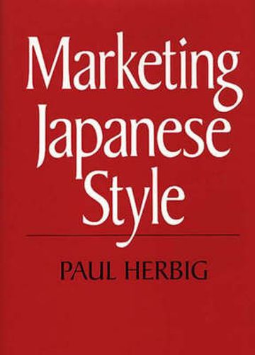 Cover image for Marketing Japanese Style