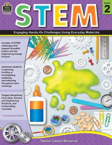 Cover image for Stem: Engaging Hands-On Challenges Using Everyday Materials (Gr. 2)