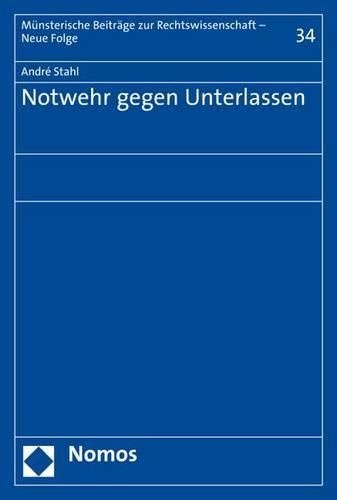 Cover image for Notwehr Gegen Unterlassen