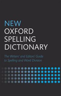 Cover image for New Oxford Spelling Dictionary