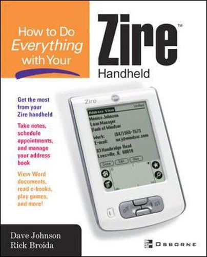 Cover image for How to do Everything with Your Zire Handheld