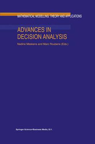 Cover image for Advances in Decision Analysis
