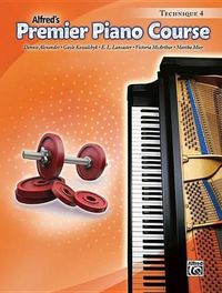 Cover image for Premier Piano Course: Technique Book 4