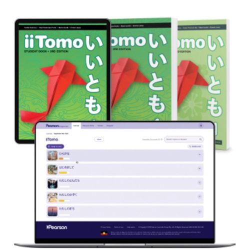 Cover image for iiTomo 1 Student Book, eBook, Digital Hub and Activity Book