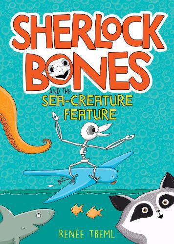 Cover image for Sherlock Bones and the Sea-creature Feature