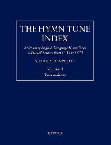 Cover image for Hymn Tune Index Volume 2