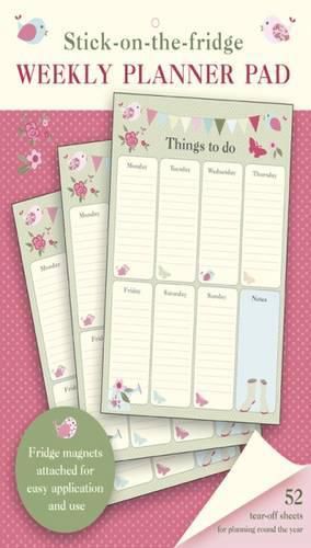 Cover image for Stick-on-the-fridge Weekly Planner Pad: Gardening