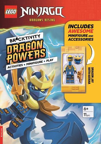 Cover image for LEGO (R) NINJAGO (R): Dragon Powers (with Dragon Jay minifigure and katana sword)