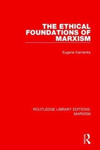 Cover image for The Ethical Foundations of Marxism