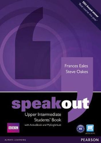 Speakout Upper Intermediate Students' Book with DVD/Active Book and MyLab Pack