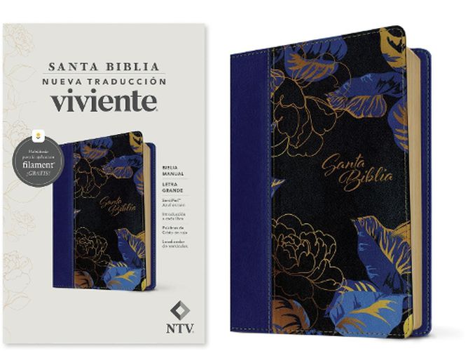 Biblia Manual NTV, Letra Grande Con Filament