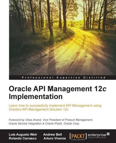 Cover image for Oracle API Management 12c Implementation