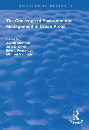 Cover image for The Challenge of Environmental Management in Urban Areas