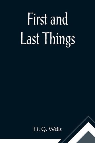 Cover image for First and Last Things