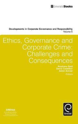 Cover image for Ethics, Governance and Corporate Crime: Challenges and Consequences