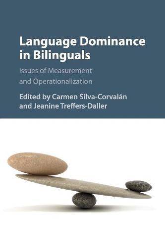 Cover image for Language Dominance in Bilinguals: Issues of Measurement and Operationalization