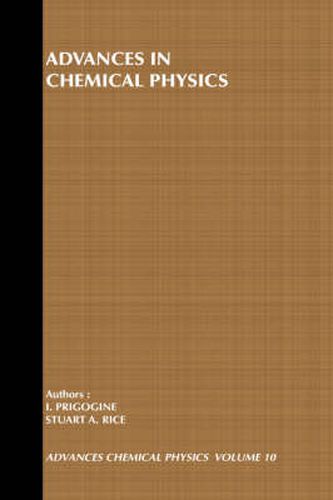Cover image for Advances in Chemical Physics