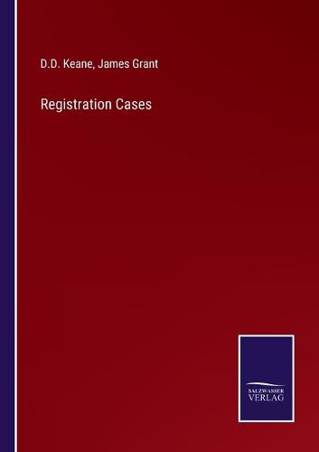 Cover image for Registration Cases