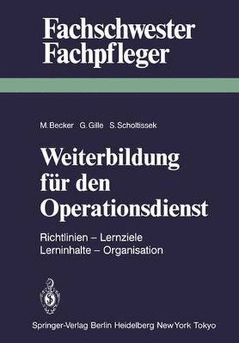 Weiterbildung Fur Den Operationsdienst