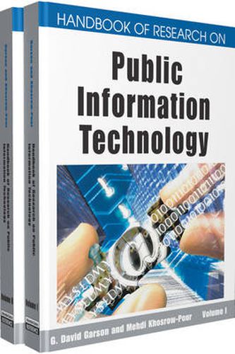 Cover image for Handbook of Research on Public Information Technology
