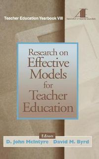 Cover image for Research on Effective Models for Teacher Education