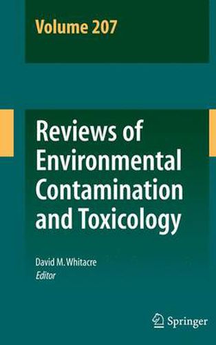 Cover image for Reviews of Environmental Contamination and Toxicology Volume 207