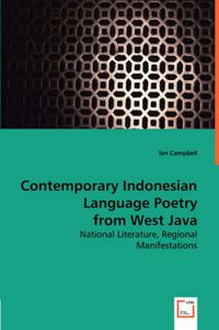 Cover image for Contemporary Indonesian Language Poetry from West Java