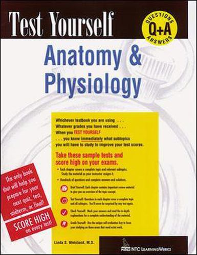 Cover image for Test Yourself: Anatomy & Physiology