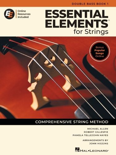 Cover image for Essential Elements for Strings - Double Bass Bk 1