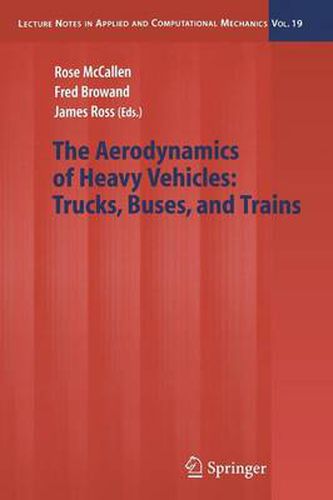 Cover image for The Aerodynamics of Heavy Vehicles: Trucks, Buses, and Trains