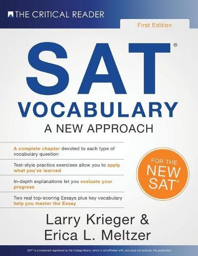 Cover image for SAT Vocabulary: A New Approach