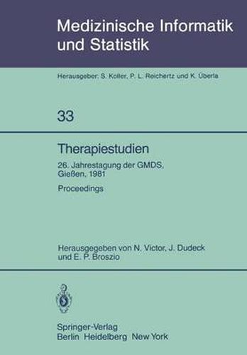 Cover image for Therapiestudien