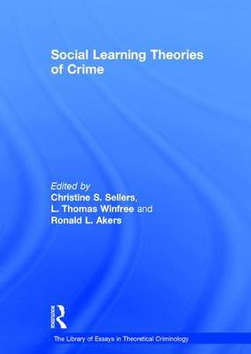 Cover image for Social Learning Theories of Crime