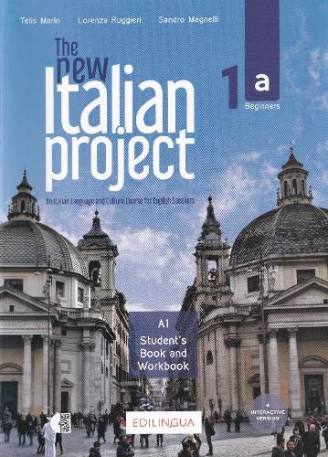 Cover image for The New Italian Project: Student's book + Workbook + DVD + CD + i-d-e-e code 1a