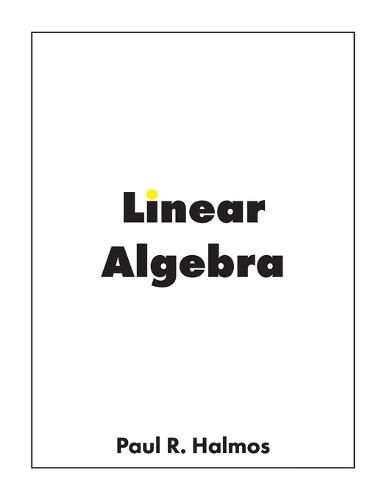 Cover image for Linear Algebra: Finite-Dimensional Vector Spaces