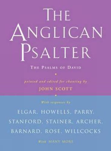 Cover image for Anglican Psalter: The Psalms of David