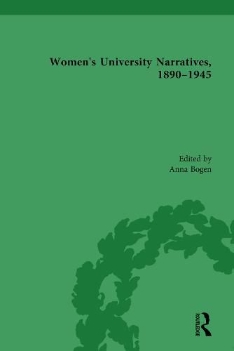 Cover image for Women's University Narratives, 1890-1945, Part II