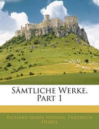 Cover image for Smtliche Werke, Part 1