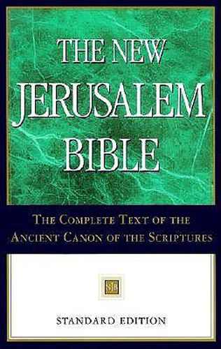 Cover image for The New Jerusalem Bible: Standard edition