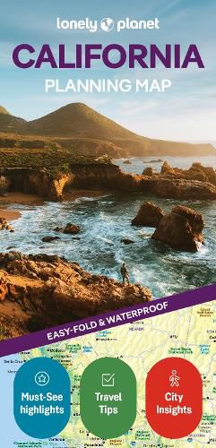 Cover image for Lonely Planet California Planning Map