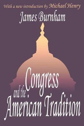 Cover image for Congress and the American Tradition